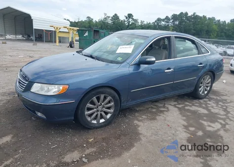 2009 Hyundai Azera Limited from USA, damaged, VIN KMHFC46F29A342475